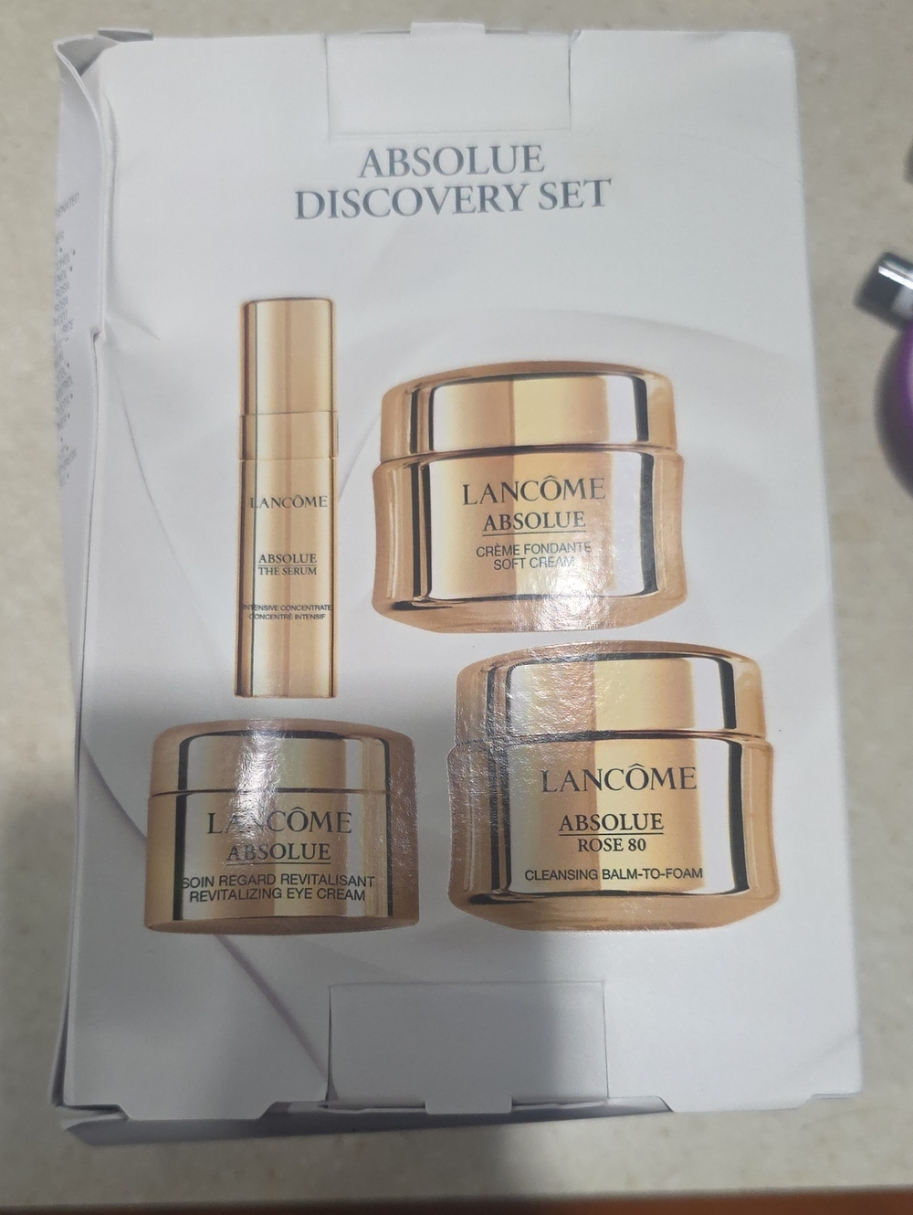 Lancôme Absolue Discovery Set - Gold Skincare Collection
